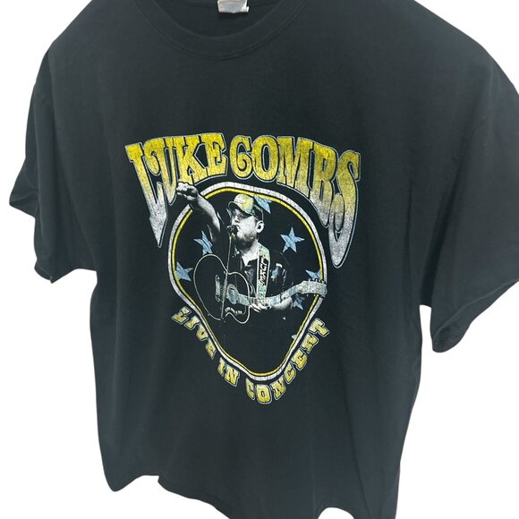 Luke Combs What You See Is What You Get 2021 Black Tour Concert T-Shirt Mens XXL - Picture 2 of 6